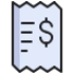 bill or receipt icon