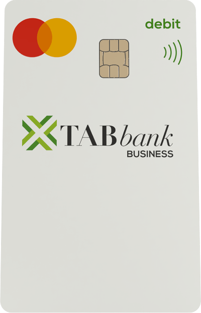 TAB Bank business debit card